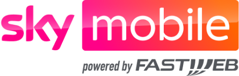 Logo Sky Mobile powered by Fastweb